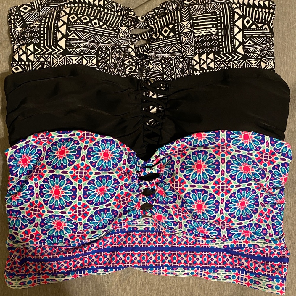 Torrid swim tops size 0